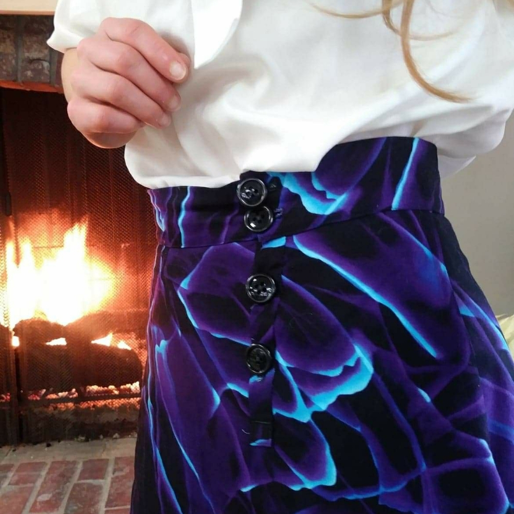 Marbled skirt